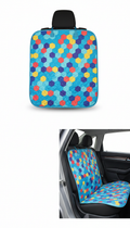 Pool Blue backseat protector