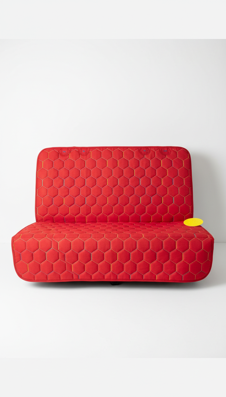 Carnival Red backseat protector